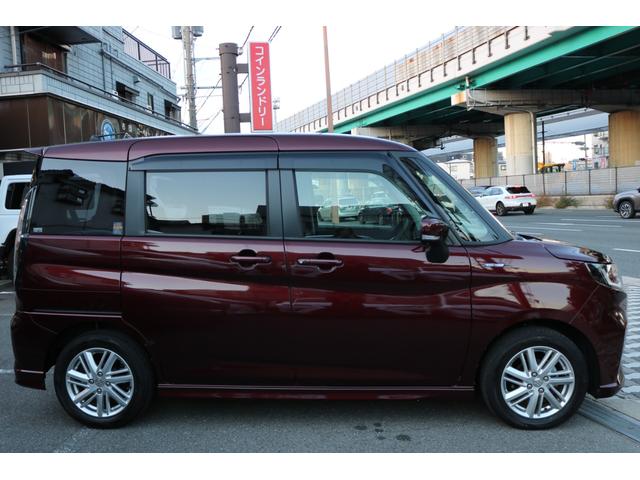 ソリオ ハイブリッドＭＺ　ワンオーナー　禁煙車　純正ナビ　フルセグ　バックカメラ　セーフティサポート　両側パワースライドドア　クリアランスソナー　革巻きステアリングホイール　カラーヘッドアップディスプレイ　純正１６インチＡＷ（11枚目）