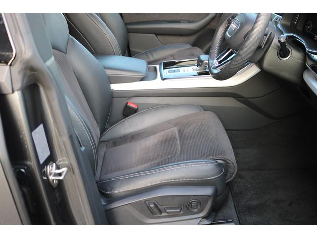 Ｑ８ ５５ＴＦＳＩクワトロ　デビューパッケージＳライン　禁煙車　純正ナビ　ＡＢＴエアロ（Ｆ／Ｒ）　パノラマビュー　フルセグＴＶ　バーチャルコックピット　シルバールーフレール　ＢＳＭ　ハーフレザー　シートヒーター　ＬＥＤヘッド　社外品２３インチＡＷ（14枚目）