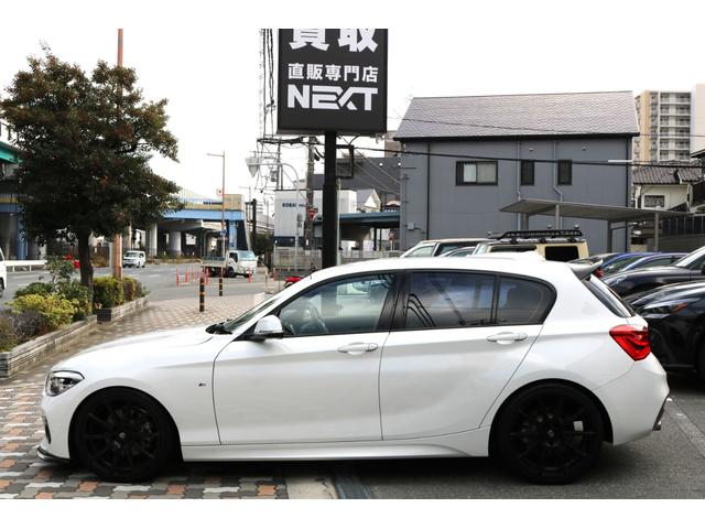 １シリーズ １１８ｄ　Ｍスポーツ　禁煙車　純正ナビ　ＬＥＤヘッド　　クルコン　Ｂカメラ　クリアランスソナー　　外ＡＷ１９インチ　アイバッハダウンサス　３ＤデザインＦリップ　Ｒスポ　スマートキー２個（10枚目）