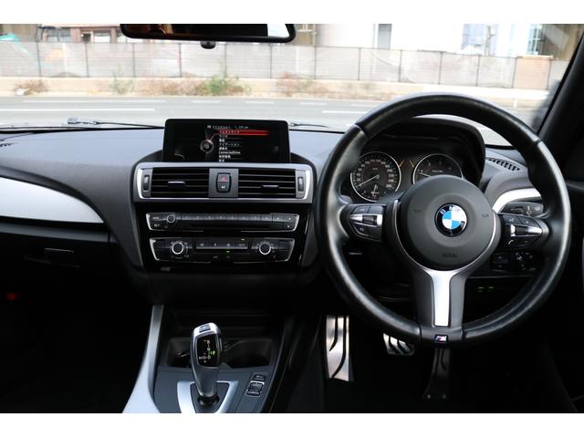 １シリーズ １１８ｄ　Ｍスポーツ　禁煙車　純正ナビ　ＬＥＤヘッド　　クルコン　Ｂカメラ　クリアランスソナー　　外ＡＷ１９インチ　アイバッハダウンサス　３ＤデザインＦリップ　Ｒスポ　スマートキー２個（11枚目）