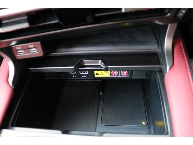 ＲＸ ＲＸ５００ｈ　Ｆスポーツパフォーマンス　禁煙車　純正ナビ　フルセグ　パノラマルーフ　レクサスチームメイト　オレンジキャリパー　パノラマビュー　デジミラ　赤革シート　輻射ヒーター　三眼ＬＥＤヘッド　ルーフレール　ＢＳＭ　カラーＨＵＤ（29枚目）