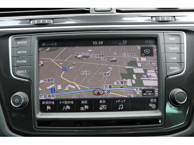 ティグアン TSI コンフォートライン 禁煙車 純正ナビ フルセグ 黒革シート アラウンドビューカメラ パドルシフト LEDヘッド パノラマサンルーフ クルコン パワーシート シートヒーター ルーフレール パワーバックドア BSM プリクラ(17枚目)