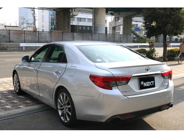 マークX 禁煙車 純正ナビ フルセグTV 黒革シート サイドカメラ Bカメラ クリアランスソナー クルコン パドルシフト キセノン パワーシート シートヒーター(9枚目)
