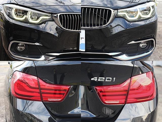 ４シリーズ ４２０ｉグランクーペ　ラグジュアリー　ディーラー整備／後期モデル／禁煙／インテリジェントセーフティー／前車追従クルコン／黒革シート／３６０度カメラ／純正ナビＴＶ／ミラー内蔵ＥＴＣ／電動バックドア／前席ヒータ付電動シート（14枚目）