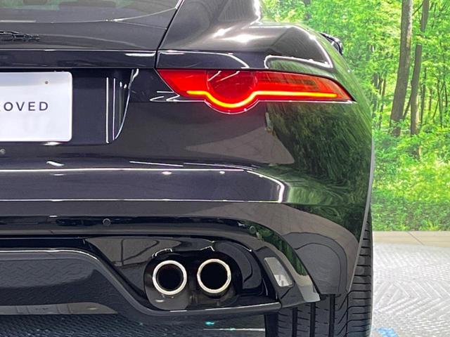 Fタイプ Rクーペ 認定中古車 MERIDIAN SURROUND アダプティブクルーズ ガラスルーフ シートヒーター 電動調整ステアリングコラム メモリー機能付電動シート パドルシフト 電動リアゲート 革シート(28枚目)