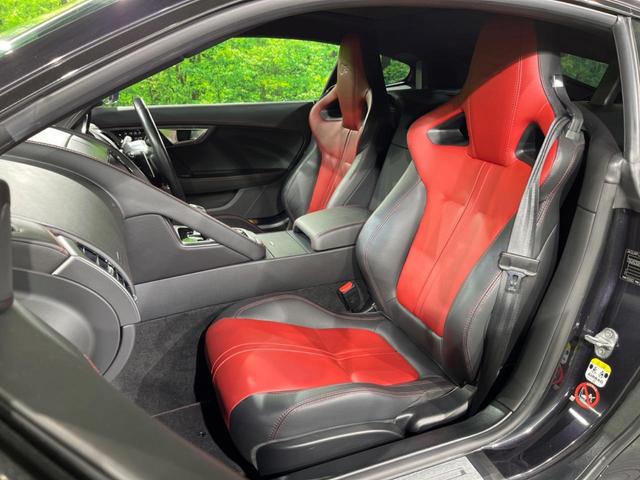 Fタイプ Rクーペ 認定中古車 MERIDIAN SURROUND アダプティブクルーズ ガラスルーフ シートヒーター 電動調整ステアリングコラム メモリー機能付電動シート パドルシフト 電動リアゲート 革シート(51枚目)