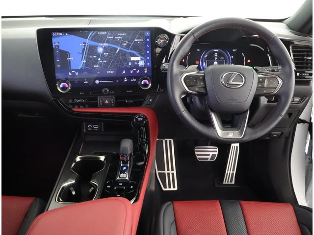 NX NX350h Fスポーツ ワンオーナー 認定車両 Fスポーツハイブリット ホワイトノーヴァ 内装フレアレッド オレンジキャリパー 三眼フルLED パノラミックビューモニター デジタルインナーミラー(13枚目)