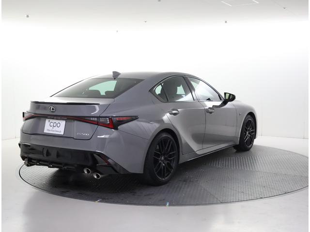 IS IS500Fスポツパフォーマンスファストエディション ワンオーナー 認定車両 ファーストエディション チタニウムカーバイトグレー 内装ブラック ムーンルーフ(4枚目)