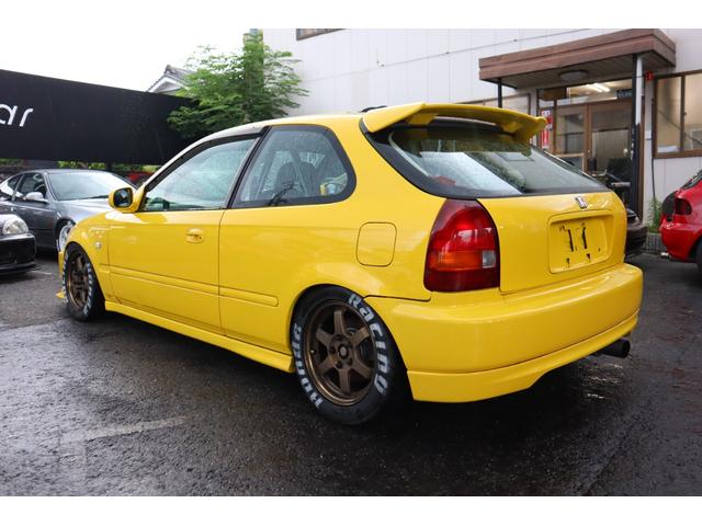 シビック タイプＲ　レースベース　Ｂ１６Ｂ　ＶＴＥＣ　エクシードスポイラー　車高調　ＬＳＤ　ＴＥ３７　１５インチ　フジツボエキマニ　タワーバー　ＤＣ２ラジエター流用　純正素ガラス　ロールバー　ジュラコンエンジンマウント　エアクリーナー（27枚目）