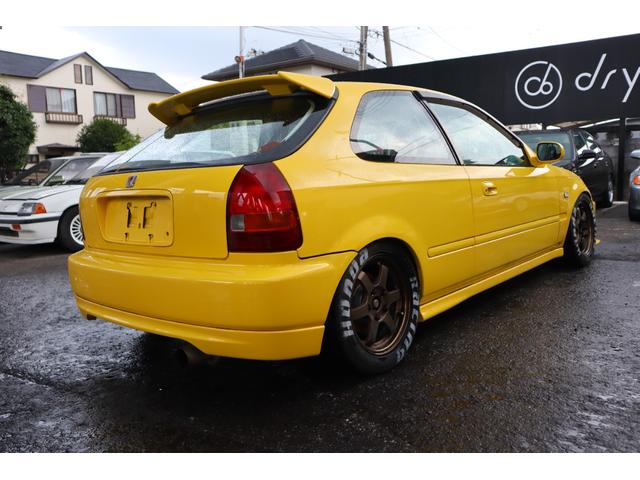 シビック タイプＲ　レースベース　Ｂ１６Ｂ　ＶＴＥＣ　エクシードスポイラー　車高調　ＬＳＤ　ＴＥ３７　１５インチ　フジツボエキマニ　タワーバー　ＤＣ２ラジエター流用　純正素ガラス　ロールバー　ジュラコンエンジンマウント　エアクリーナー（28枚目）