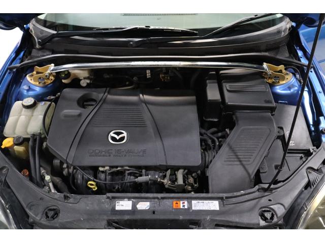 アクセラ ２３Ｓ　２．３　５ＭＴ　オートエクゼフルエアロ　マツダスピードマフラー　マツダスピードタワーバー　エアコン　ＥＴＣ　パワステ（52枚目）