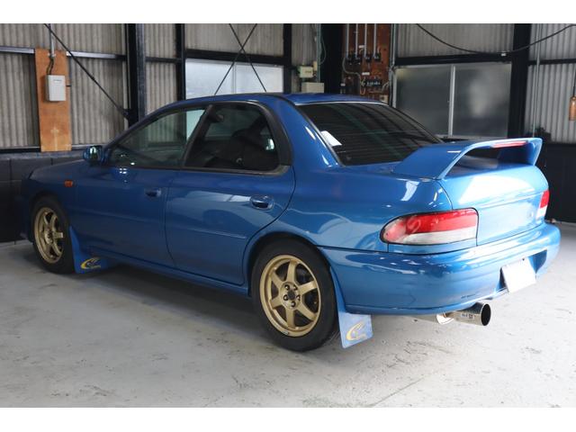 インプレッサ ＷＲＸタイプＲＡ　リミテッド　５ＭＴ　１０００台限定車　シリアル番号２９１号車　サンヨーテクニカターボタイマー　ＥＴＣ　ＬＥＤヘッドライト　純正１６インチ　大型リアスポイラー　柿本改マフラー（27枚目）