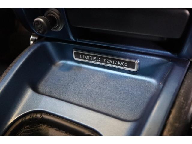 インプレッサ ＷＲＸタイプＲＡ　リミテッド　５ＭＴ　１０００台限定車　シリアル番号２９１号車　サンヨーテクニカターボタイマー　ＥＴＣ　ＬＥＤヘッドライト　純正１６インチ　大型リアスポイラー　柿本改マフラー（73枚目）