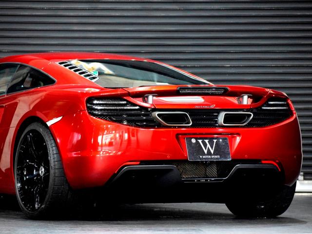 ＭＰ４－１２Ｃ ベースグレード　正規Ｄ車　スポーツエキゾースト　Ｆ１９ｉｎ＆Ｒ２０ｉｎＡＷ　Ｍｅｒｉｄｉａｎサウンド　純正ナビ　バックカメラ　Ｆ＆Ｒコーナーセンサー　ＥＴＣ　ドラレコ　ブラック＆レッド内装　ヴォルケーノレッド（33枚目）