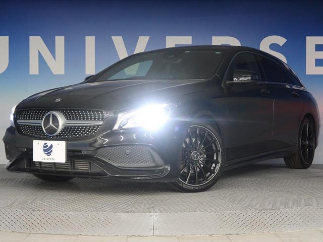 CLA180 シューティングブレーク スポーツ レーダーセーフティパッケージ 純正HDDナビ バックカメラ 電装リアゲート キーレスゴー ブラック18インチアルミホイール(5枚目)