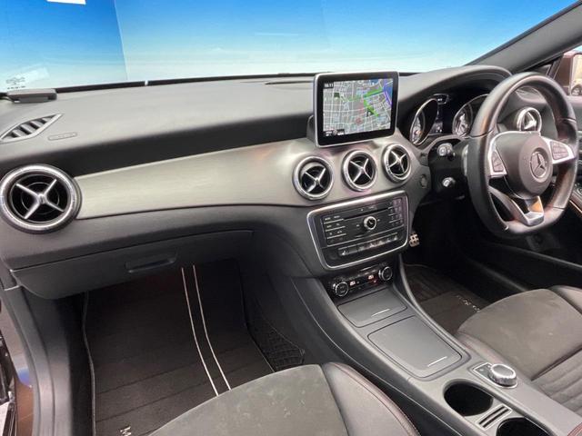 CLA180 シューティングブレーク スポーツ レーダーセーフティPKG アクティブパーキングアシスト パワーシート シートヒーター ハーフレザー パワーバックドア 純正ナビ フルセグTV ETC 禁煙車(42枚目)