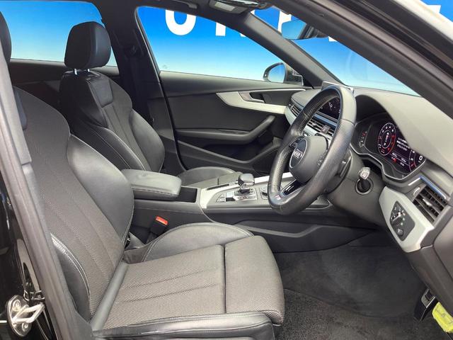 Ａ４アバント ２．０ＴＦＳＩ　セーフティＰＫＧ　マトリックスＬＥＤＰＫＧ　バーチャルコックピット　パノラマサンルーフ　アクティブクルーズ　前席パワーシート　シートヒーター　パワーバックドア　純正１８インチアルミ　禁煙車（10枚目）