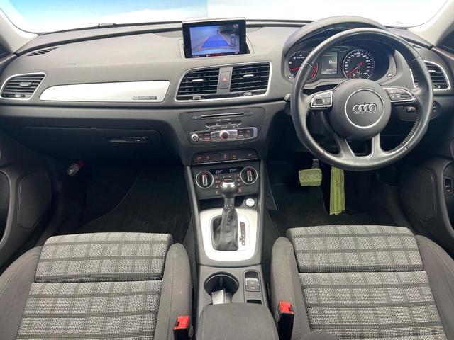 Ｑ３ ２．０ＴＦＳＩクワトロ１８０ＰＳ　後期　４ＷＤ　パワーバックドア　プライバシーガラス　電動リアゲート　前席パワーシート　ＨＩＤヘッドランプ　純正１７インチアルミ　オートライト　バックカメラ　Ｂｌｕｅｔｏｏｔｈ再生　禁煙車（2枚目）