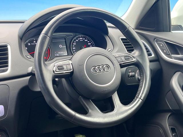 Ｑ３ ２．０ＴＦＳＩクワトロ１８０ＰＳ　後期　４ＷＤ　パワーバックドア　プライバシーガラス　電動リアゲート　前席パワーシート　ＨＩＤヘッドランプ　純正１７インチアルミ　オートライト　バックカメラ　Ｂｌｕｅｔｏｏｔｈ再生　禁煙車（13枚目）