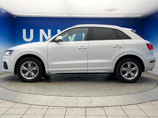 Ｑ３ ２．０ＴＦＳＩクワトロ１８０ＰＳ　後期　４ＷＤ　パワーバックドア　プライバシーガラス　電動リアゲート　前席パワーシート　ＨＩＤヘッドランプ　純正１７インチアルミ　オートライト　バックカメラ　Ｂｌｕｅｔｏｏｔｈ再生　禁煙車（28枚目）