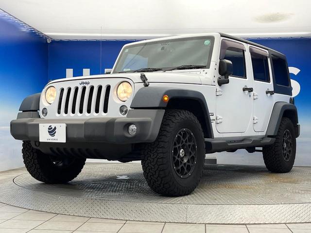 ジープ・ラングラーアンリミテッド スポーツ　４ＷＤ　クルーズコントロール　バックカメラ　サイドカメラ　サイドステップ　１７インチアルミ　オートエアコン　Ｂｌｕｅｔｏｏｔｈ再生　ワンオーナー　禁煙車（16枚目）