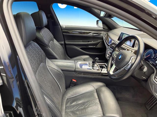 7シリーズ 740i Mスポーツ サンルーフ オプション20インチアルミ ドライビングアシストプラス パーキングアシスト ブラックナッパレザーシート 前席シートエアコン・パワーシート 全席シートヒーター 全ドアソフトクローズ 禁煙車(9枚目)