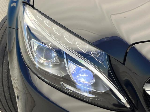 Ｃクラス Ｃ２００アバンギャルド　ＡＭＧライン　レザーエクスクルーシブパッケージ　レーダーセーフティパッケージ　ベーシックパッケージ　クリアランスソナー　アダプティブハイビームアシストプラス　マルチビームＬＥＤヘッドランプ　純正ナビ　バックカメラ（27枚目）