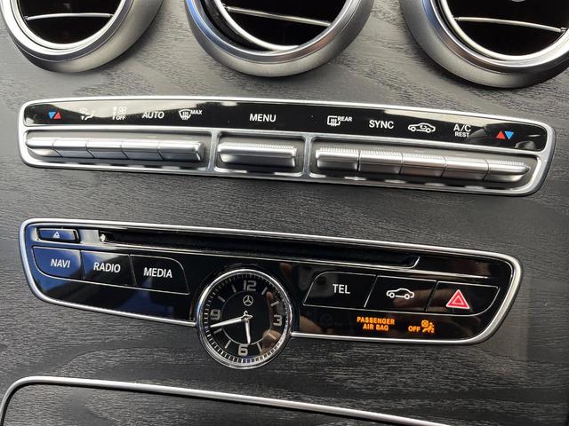 Cクラス C220d ローレウスエディション レーダーセーフティパッケージ クリアランスソナー アダプティブハイビームアシストプラス LEDヘッドランプ 黒革シート 前席シートヒーター 前席パワーシート 純正ナビ バックカメラ フルセグTV(68枚目)