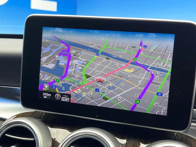 Ｃクラス Ｃ２００アバンギャルド　ベーシックＰＫＧ　レーダーセーフティＰＫＧ　ハーフレザーシート　前席シートヒーター　運転席メモリー付パワーシート　オートマチックハイビーム　プライバシーガラス　純正ナビ　バックカメラ　地デジＴＶ　禁煙（5枚目）