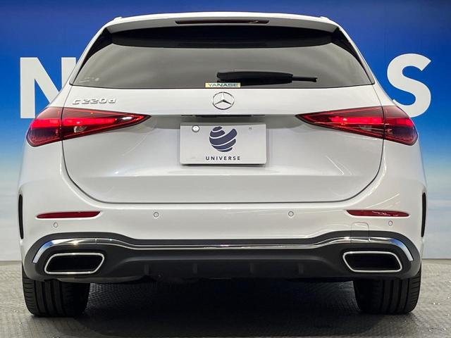 Ｃクラスステーションワゴン Ｃ２２０ｄ　ワゴンアバンギャルド　ＡＭＧライン　現行モデル　パノラミックスライディングルーフ　ベーシックＰＫＧ　レザーエクスクルーシブＰＫＧ　ワンオーナー　フットトランクオープナー　全周囲カメラ　メルセデスミーコネクト　前席シートヒーター　禁煙車（17枚目）