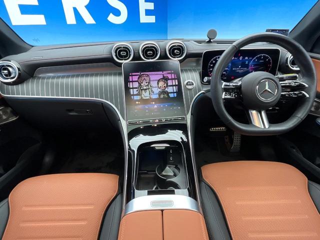 ＧＬＣ ＧＬＣ２２０ｄ　４ＭクペドライバズＰ＋ＡＭＧラインＰ　現行モデル　ワンオーナー　パノラミックスライディングルーフ　レザーエクスクルーシブＰＫＧ　スポーティエンジンサウンド　全席シートヒーター　シートベンチレーター　全周囲カメラ　フットトランクオープナー（2枚目）