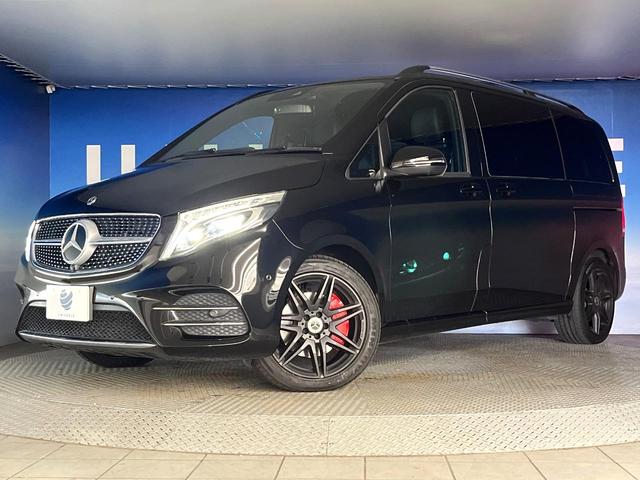 Ｖクラス Ｖ２２０ｄ　アバンギャルド　ＡＭＧライン　レーダーセーフティパッケージ　両側パワースライドドア　パワーバックドア　フリップダウンモニター　黒革シート　前席メモリー機能付パワーシート　前席シートヒーター　全周囲カメラ　ＬＥＤヘッドランプ　禁煙車（15枚目）