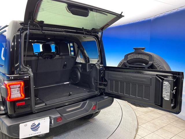 ジープ・ラングラーアンリミテッド サハラ ワンオーナー レーダークルーズコントロール 黒革シート 前席シートヒーター ダウンヒルアシスト デュアルオートエアコン バックカメラ 衝突軽減システム コーナーセンサー オートライト フルセグ 禁煙車(49枚目)