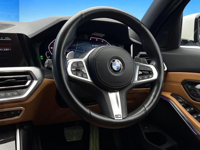 3シリーズ 320d xDrive Mスポーツ ハイラインパッケージ コンフォートパッケージ ブラウン革シート 全周囲カメラ ドライビングアシストプロフェッショナル アクティブクルーズコントロール 禁煙車 前席シートヒーター 前席パワーシート(11枚目)