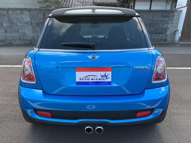 ＭＩＮＩ クーパーＳ　禁煙車　ガラスコーティング施工済　実走行距離４．８万ｋｍ・Ｂｌｕｅｔｏｏｔｈレシーバー付スマホ音楽再生可能・レーザーブルーＭ／ホワイトルーフ・ＥＴＣ・純正１６インチアルミ・ディスチャージヘッドライト・禁煙車・ガラスコーティング施工済（31枚目）