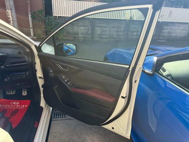 レヴォーグ ＳＴＩスポーツＥＸターボ禁煙車純正１１．６インチディスプレイ　ＳＴＩエアロパッケージ・ルーフエンドスポイラー・パフォーマンスマフラー・赤黒内装革シート・ＳＴＩフロアカーペット・ドリンクホルダーイルミネーション・ＣＤ／ＤＶＤデッキ・純正前後方録画ドライブレコーダー（46枚目）