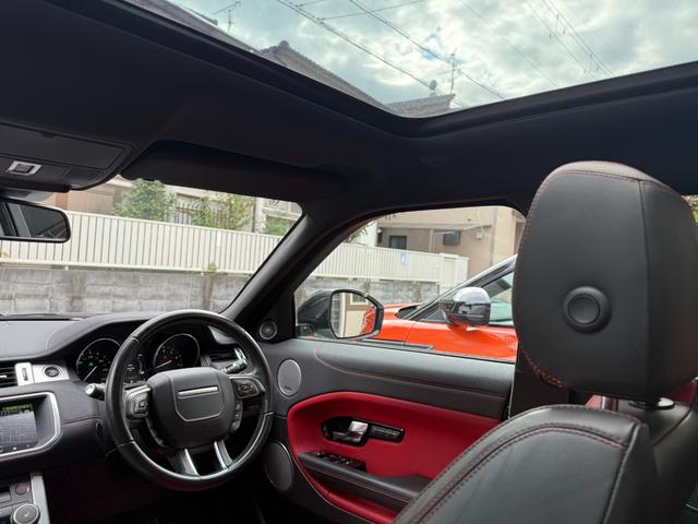 レンジローバーイヴォーク HSEダイナミックSi4 4WD 赤黒革シート 純正20AW グラファイトデザインパック・パノラミックグラスルーフ・MERIDIANサウンドシステム・360度パークアシストモニター・F席パワーシートシートヒーター・パワーテールゲート・ETC・純正ナビTV・4WD(60枚目)