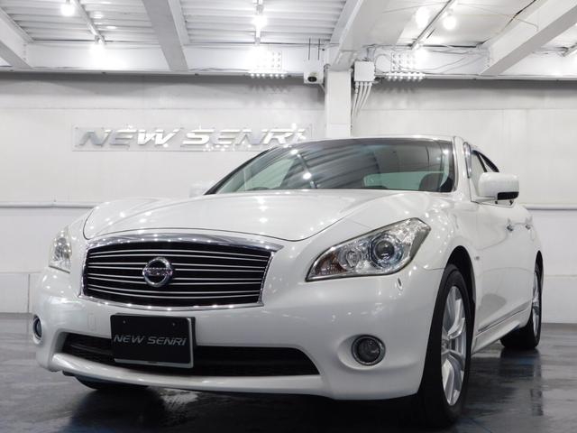 フーガ ２５０ＧＴ　タイプＰ　鑑定済認定車・黒革シート・純正ナビＴＶ・後席電動サンシェード（45枚目）