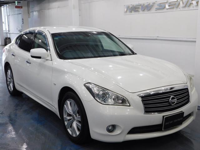 フーガ ２５０ＧＴ　タイプＰ　鑑定済認定車・黒革シート・純正ナビＴＶ・後席電動サンシェード（47枚目）