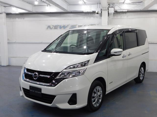 セレナ Ｘ　ＶセレクションＩＩ　【グー鑑定付】【車両状態評価書】純正８型ナビＴＶ・両側電動ドア・衝突軽減ブレーキ・車線逸脱センサー・クルーズコントロール・バックモニター・スマートキー（3枚目）