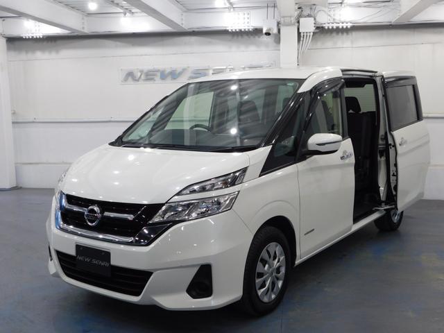 セレナ Ｘ　ＶセレクションＩＩ　【グー鑑定付】【車両状態評価書】純正８型ナビＴＶ・両側電動ドア・衝突軽減ブレーキ・車線逸脱センサー・クルーズコントロール・バックモニター・スマートキー（43枚目）