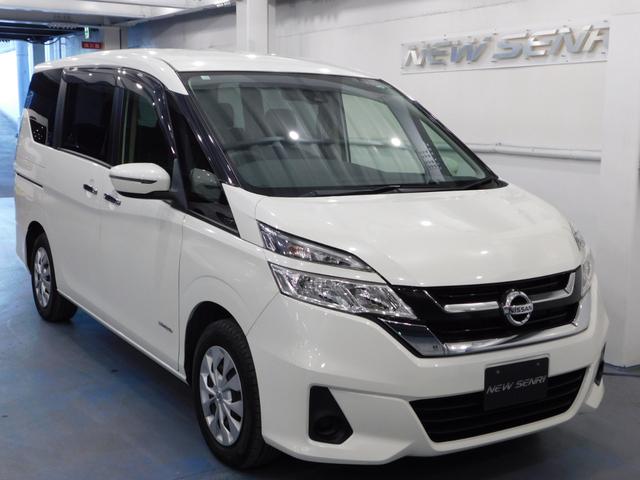 セレナ Ｘ　ＶセレクションＩＩ　【グー鑑定付】【車両状態評価書】純正８型ナビＴＶ・両側電動ドア・衝突軽減ブレーキ・車線逸脱センサー・クルーズコントロール・バックモニター・スマートキー（46枚目）