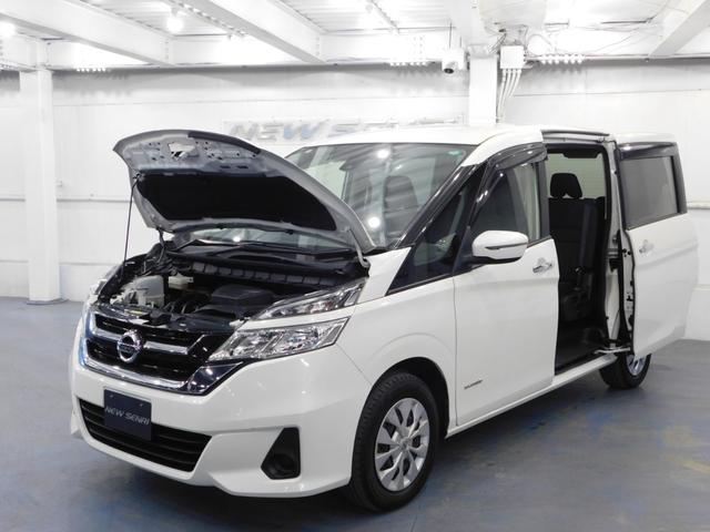 セレナ Ｘ　ＶセレクションＩＩ　【グー鑑定付】【車両状態評価書】純正８型ナビＴＶ・両側電動ドア・衝突軽減ブレーキ・車線逸脱センサー・クルーズコントロール・バックモニター・スマートキー（61枚目）