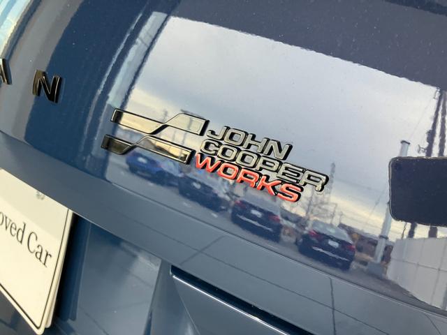 MINI JCW エースマンE ジョンクーパーワークス・トリム 弊社デモカー ドライビングアシスト アダプティブLEDライト 純正20AW シートヒーター ステアリングヒーター 全方位 ヘッドアップディスプレイ Apple Carplay Android Auto(72枚目)