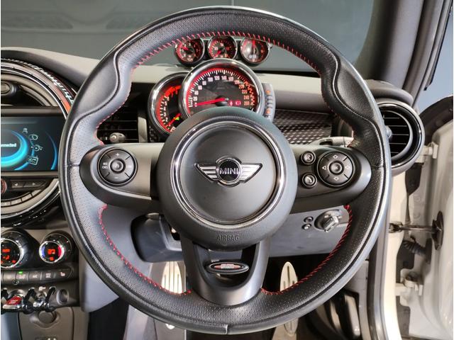 MINI ジョンクーパーワークス トラックスタイル HDDナビゲーション シートヒーター 6速ミッション レザーシート クルーズコントロール LEDヘッドライト サテライトグレーレザーシート ミラー型ETC プッシュスタート(31枚目)