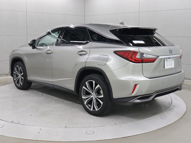 RX RX450h バージョンL パノラミックビューモニター ヘッドアップディスプレイ セミアリニン本革シート リア電動シート 前後シートヒーター 12・3型ワイドナビ(2枚目)