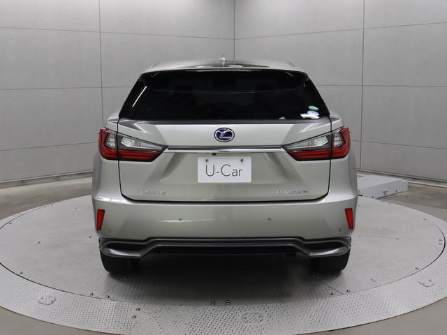 RX RX450h バージョンL パノラミックビューモニター ヘッドアップディスプレイ セミアリニン本革シート リア電動シート 前後シートヒーター 12・3型ワイドナビ(3枚目)