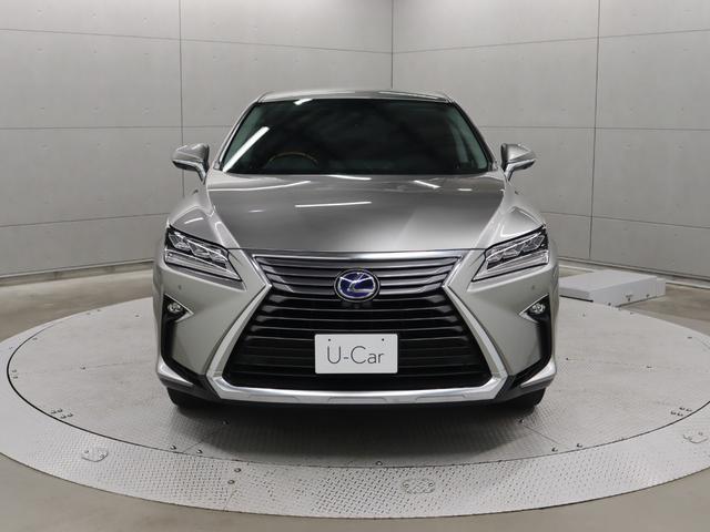 RX RX450h バージョンL パノラミックビューモニター ヘッドアップディスプレイ セミアリニン本革シート リア電動シート 前後シートヒーター 12・3型ワイドナビ(5枚目)