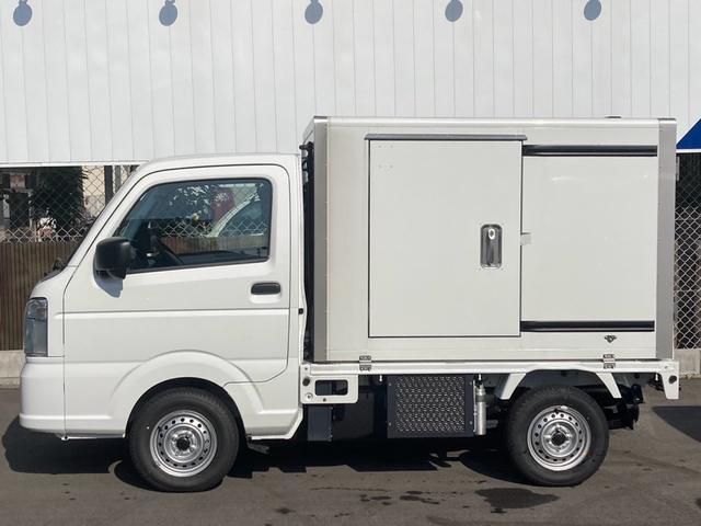 キャリイトラック 冷凍車2WAY エアコン パワステ パワーウィンドウ エアバック ABS 集中ドアロック キーレス 両側スライドドア(2枚目)