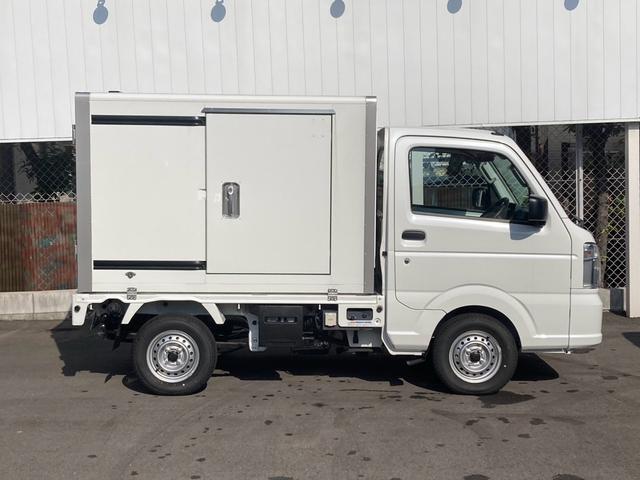 キャリイトラック 冷凍車2WAY エアコン パワステ パワーウィンドウ エアバック ABS 集中ドアロック キーレス 両側スライドドア(3枚目)